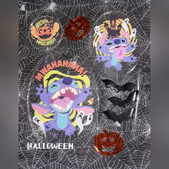 Disney Lilo & Stitch Halloween Gel Clings - Picture 2 of 4